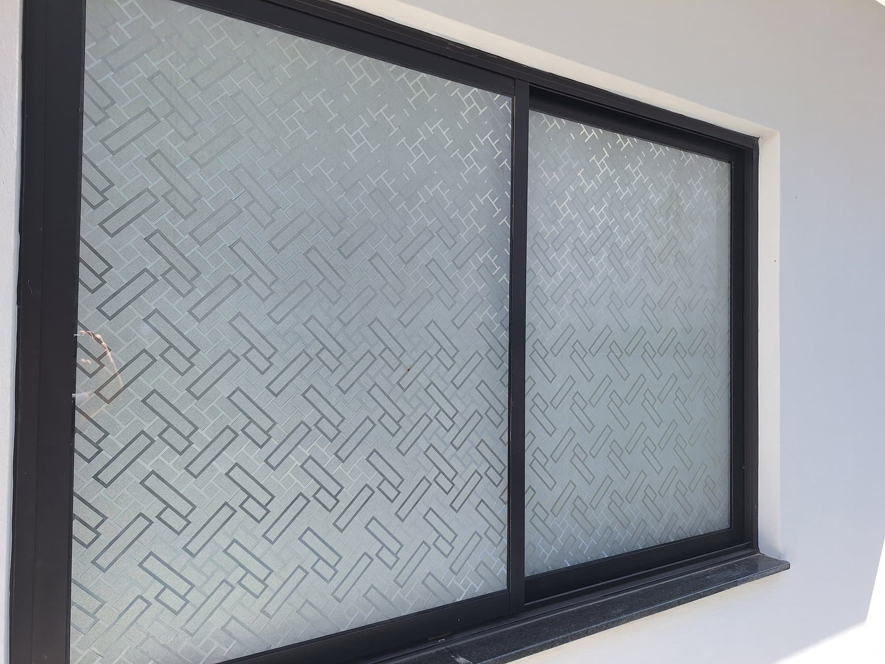 Aplicação da linha Decorativa Jateada